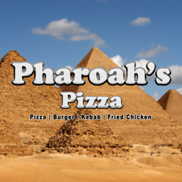 Pharoah's Pizza logo.